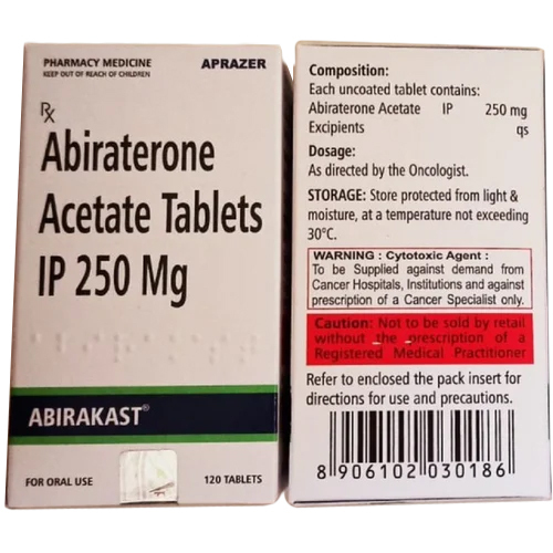 250 MG Abiraterone Acetate Tablets IP