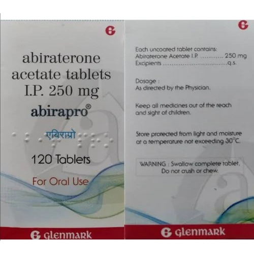 250 MG Abiraterone Acetate Tablets IP