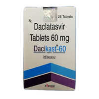 Daclatasvir 60 Mg Tablets - 28 Count Box | Hcv Treatment, Must Be Stored Cool And Dry, Follow Dosage Guidelines