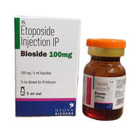 Etoposide Injection - 100 Mg Liquid Formulation | Effective Cancer Treatment As Prescribed By Healthcare Professionals, Store In Cool Dry Place