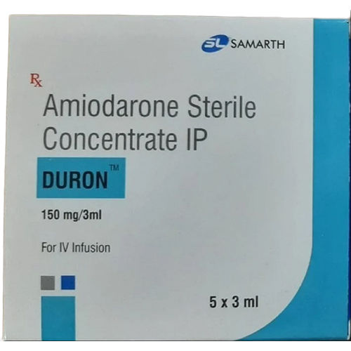 150 Mg Amiodarone Sterile Concentrate Ip - Drug Type: Injection