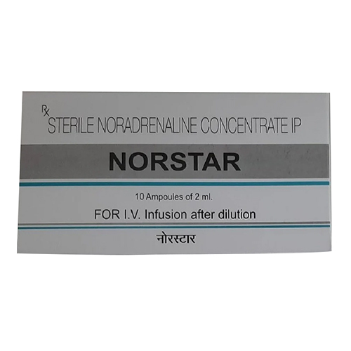 Sterile Noradrenaline Concentrate IP