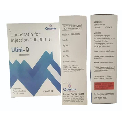 Ulinastatin For Injection 100000 IU