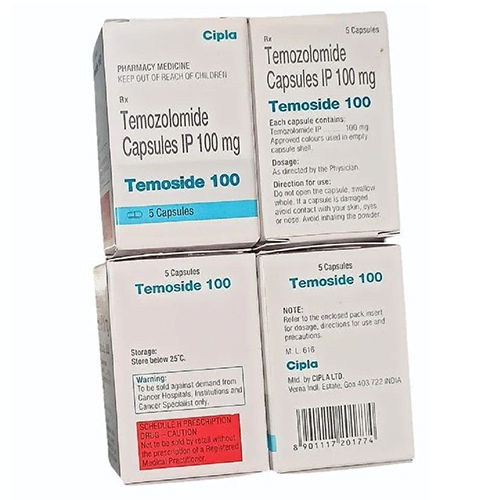 100 Mg Temozolomide Capsules Ip - Feature: Dry Enzyme