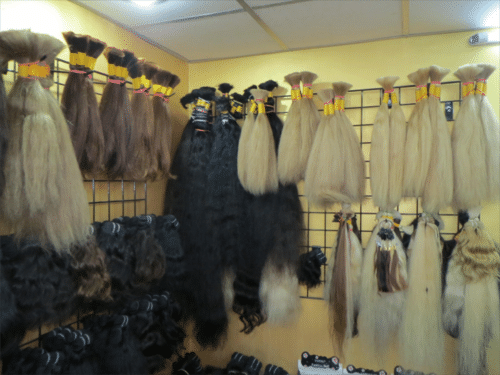 COLORED HUMAN HAIR BUNDLES