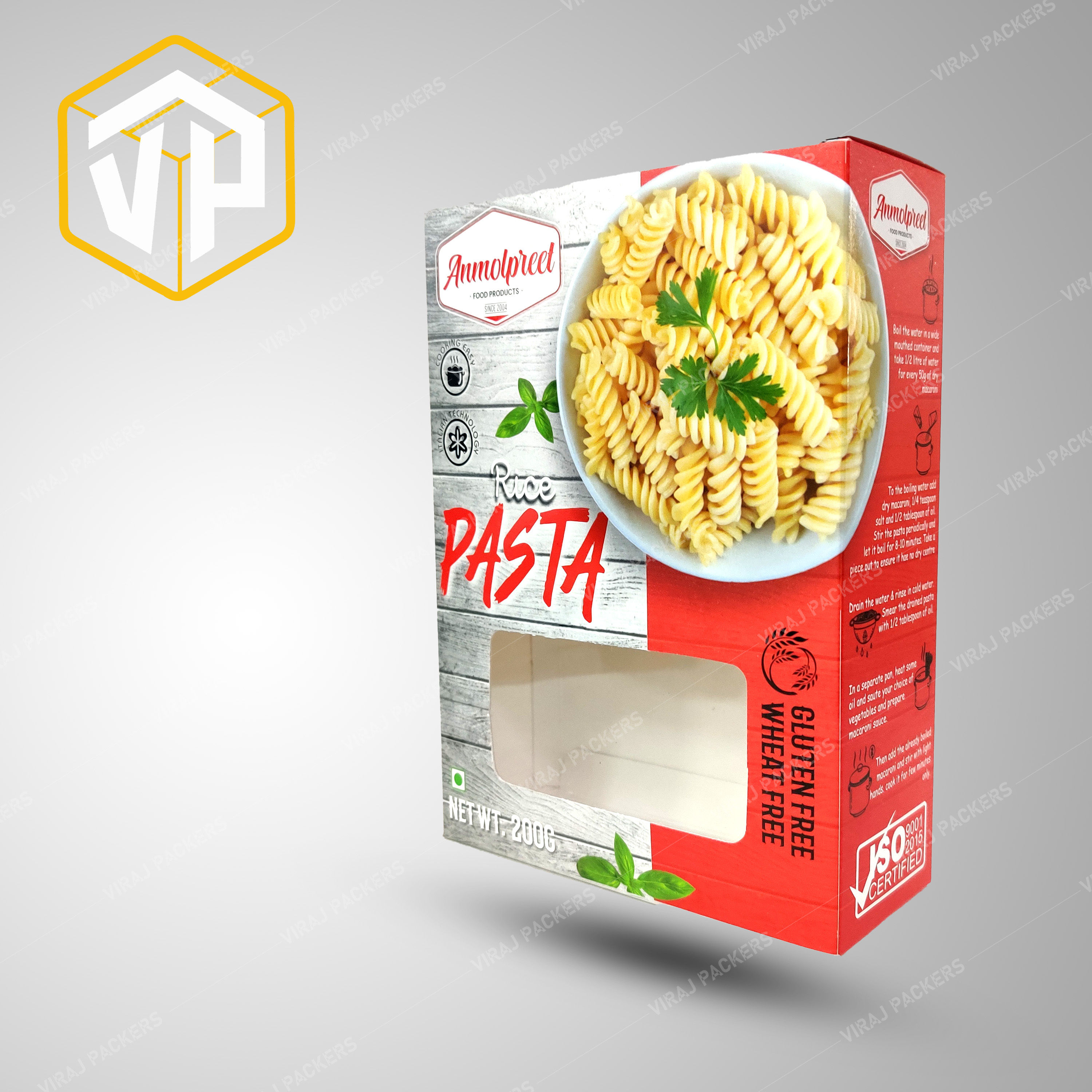 Pasta Packaging Box Manufacturer