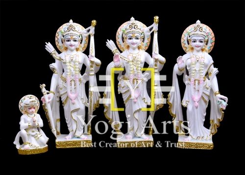 Marble Ram Darbar Murti