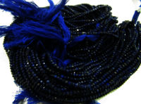 Natural Lapis Lazuli Rondelle Faceted 2-2.5mm Beads strand 13 inches long