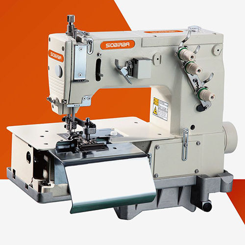 Sr-2000C Double Needle Flat Bed Making Beltloop Sewing Machine With Front Fabric Cutter - Operate Method: Electric