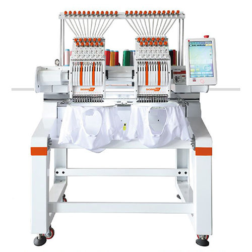 SR-1202 Double Head Embroidery Machine