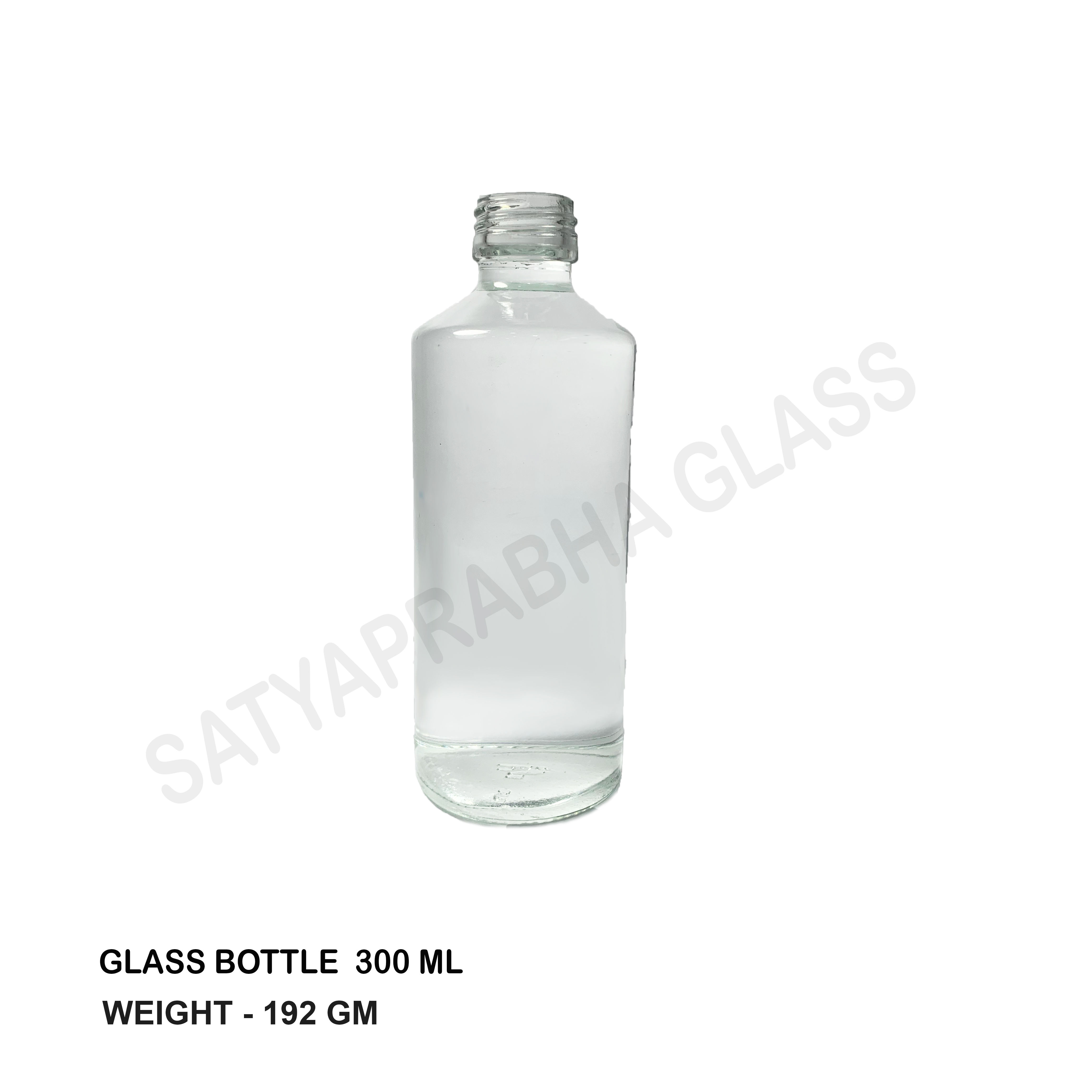 300 ML GLASS WATER BOTTLE