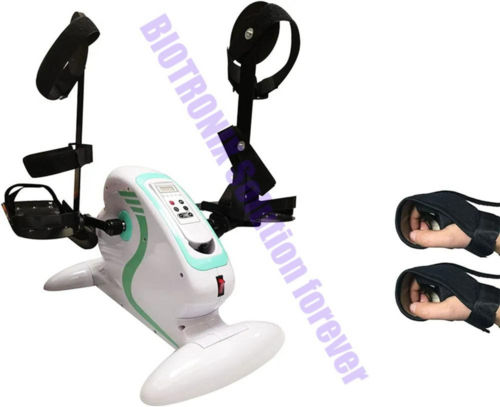 Motorized electrical pedal cycle for improving muscle tone