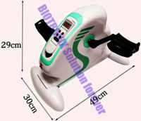 Motorized electrical pedal cycle for improving muscle tone