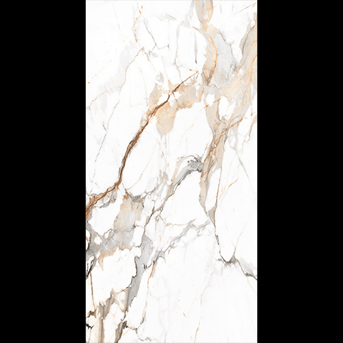 1200X2400Mm Calcatta Ultra Bathroom Tiles - Tile Finish: Gloss