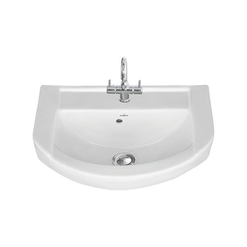 18X14 Round Wash Basin - Color: White