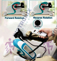 Motorized electrical pedal cycle for improving muscle tone