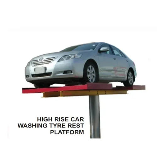 High Rise Car Washing Tyre Rest Platform - Used For: Industrial