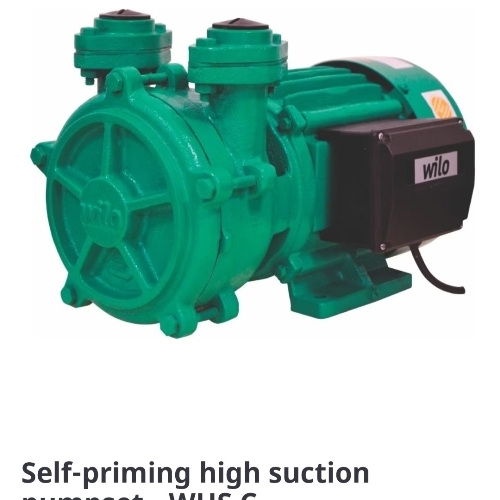 self-pumping high suction pumpset