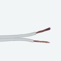 2 Core Twin Parallel Cable - Copper, Pvc Insulation, 0.5mm-2.5mm Size | High Voltage Rated, Flexible Design For Household And Automotive Use