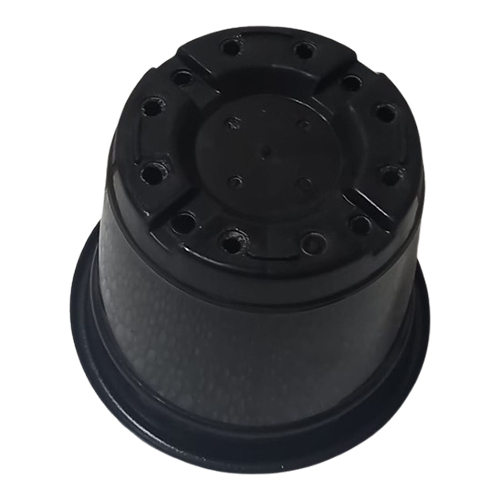 Black  Flower Pot