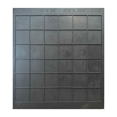 Jnx0015 Square Mosaic Tile Mounting Mould - Color: Grey