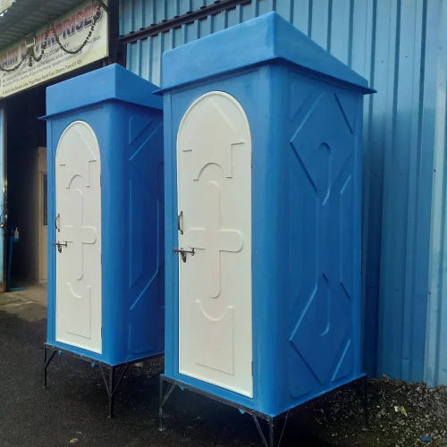 Blue Frp Portable Toilet