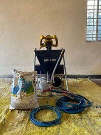 Wall putty spray machine