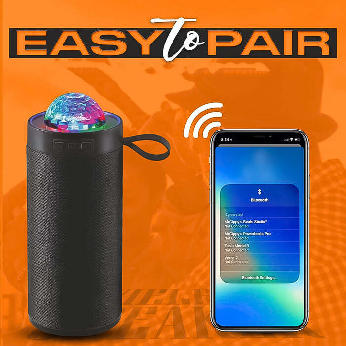 3D Disco Light Sound Bluetooth Speaker