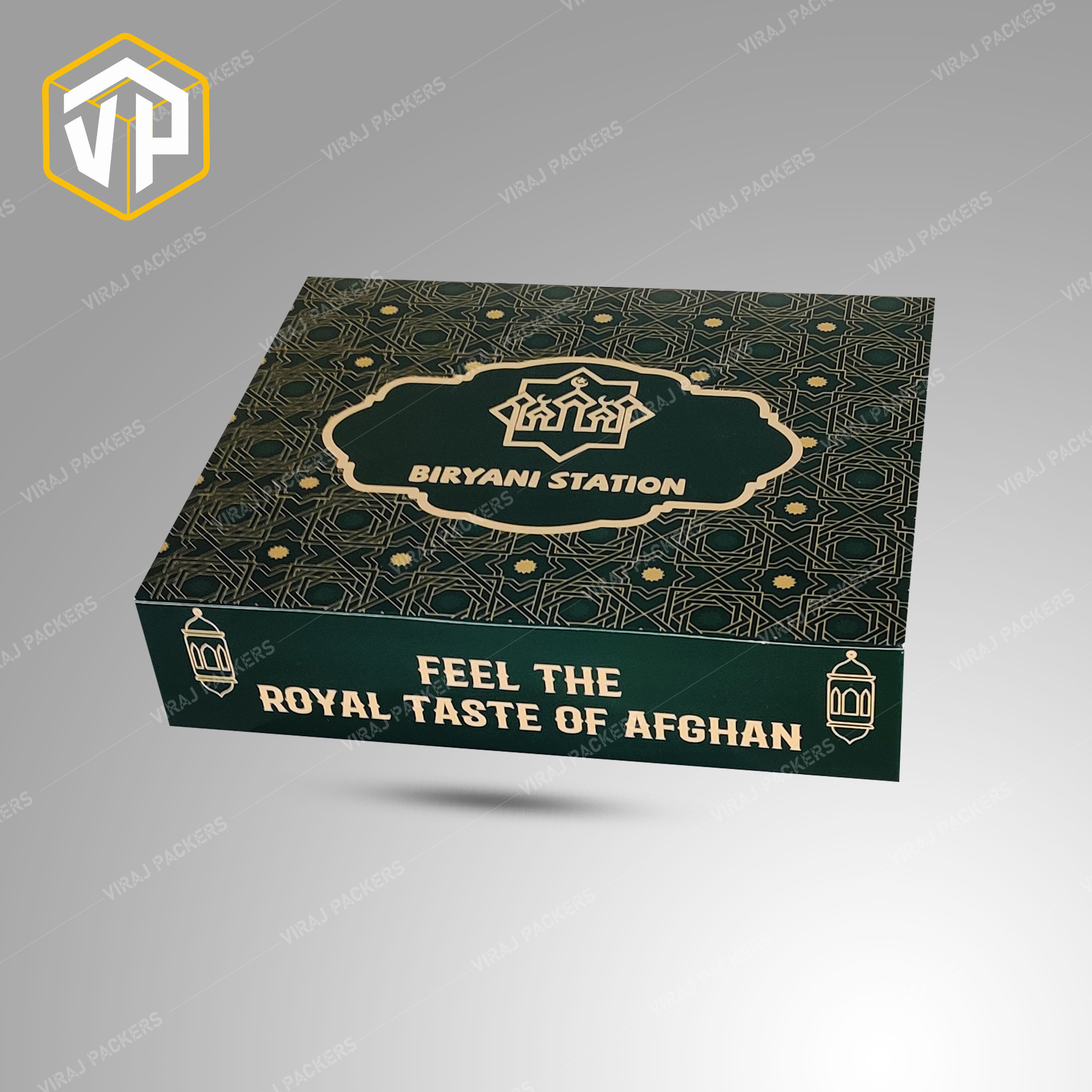 Behrouz Style Biryani Packaging Boxes Manufacturer