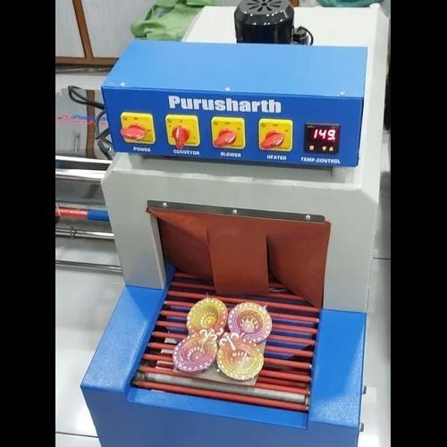 Decorative diya shrink packing machine