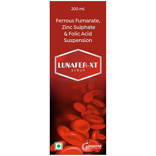 200ml Ferrous Fumarate Zinc Sulphate And Folic Acid Syrup - Drug Type: General Medicines