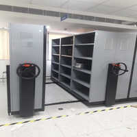 Industrial Mobile Compactor Storage Systems - High-quality Steel, 8 Feet Tall, Rectangular Shape | Versatile, Space-saving, Easy To Relocate And Maintain