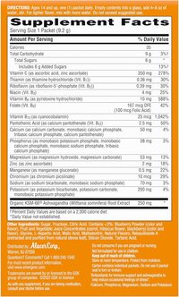 Emergen-C Vitamin C Ashwagandha Drink Mix, Dietary Supplement - 18 Count