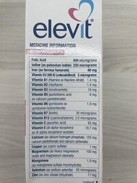 Elevit Tab With Iodine 100S Standard Shipping