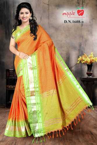 New Saree With Border