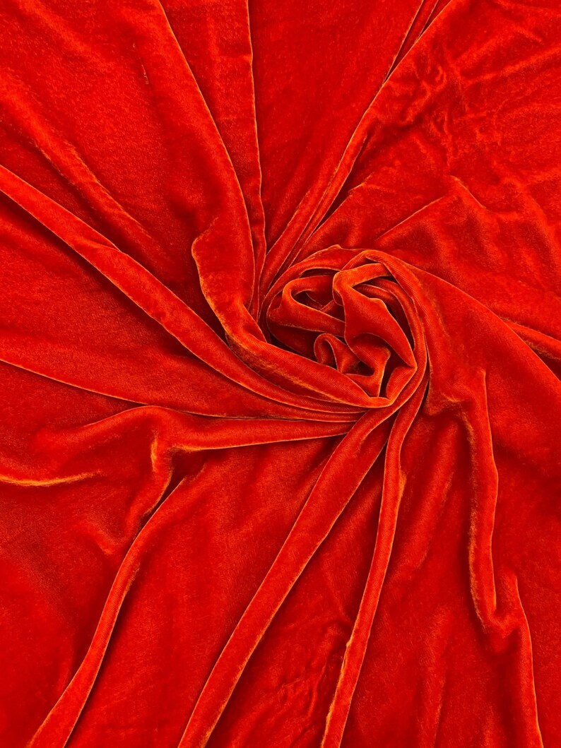 dyeable silk velvet best quality