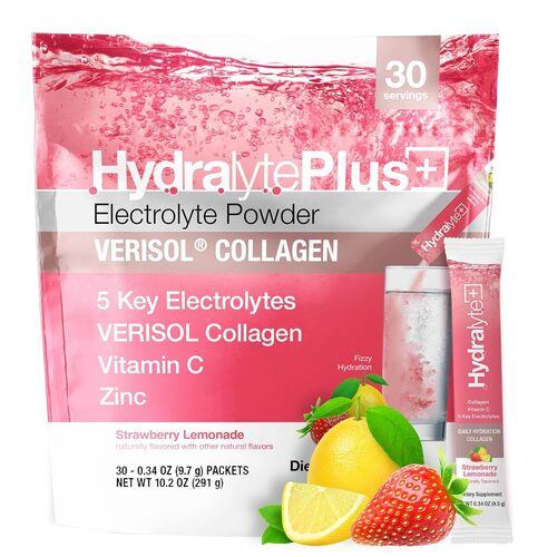 Hydralyte Plus Collagen, VERISOL Collagen for Healthy  20 Ct