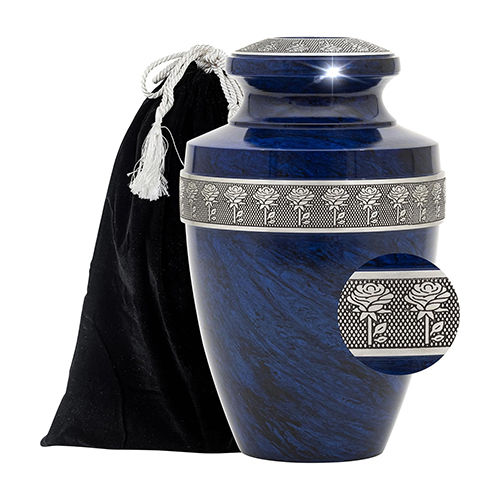 Aluminium Adult Cremation Urns For Human Ashes - Finishing: Polishing