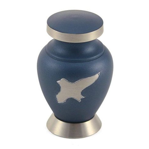 Brass Keepsake Cremation Urn For Ashes