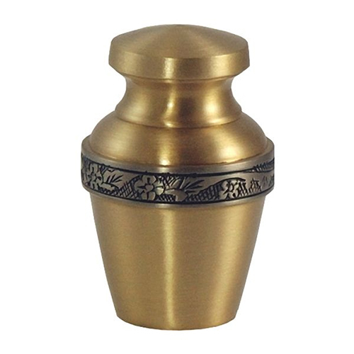 Brass Small Urn For Child Ashes