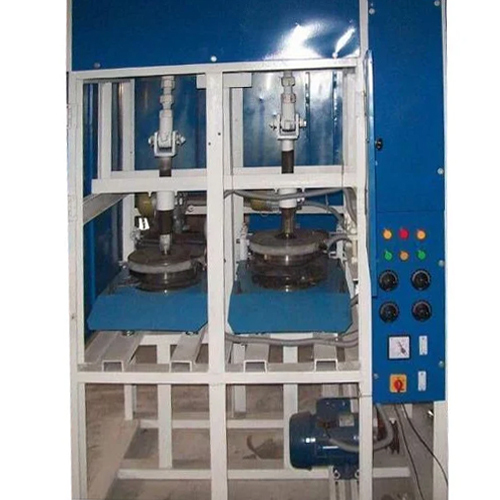 Double Die Paper Plate Making Machine - Grade: Semi-Automatic