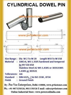 Cylinderical Pin