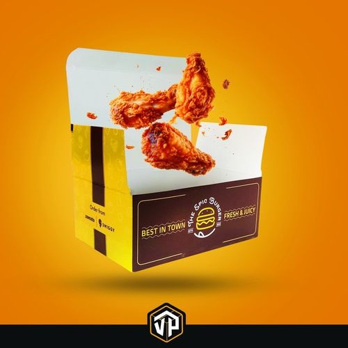 Fried Chicken Packaging with food grade packaging box Manufacturer