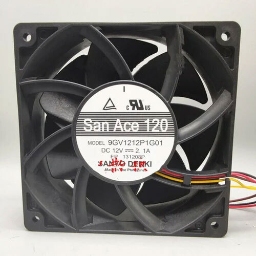 Sanyo Denki 9g0612p1j0318 Server - Square Fan 60x60x38mm, 4-wire, 12v 2.1a