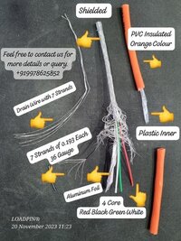 4 Core Load Cell Cable - Features: Good Quality