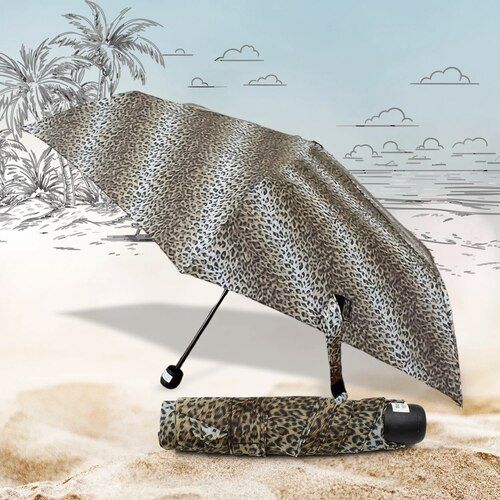 Leopard Shape 3-Fold Umbrella