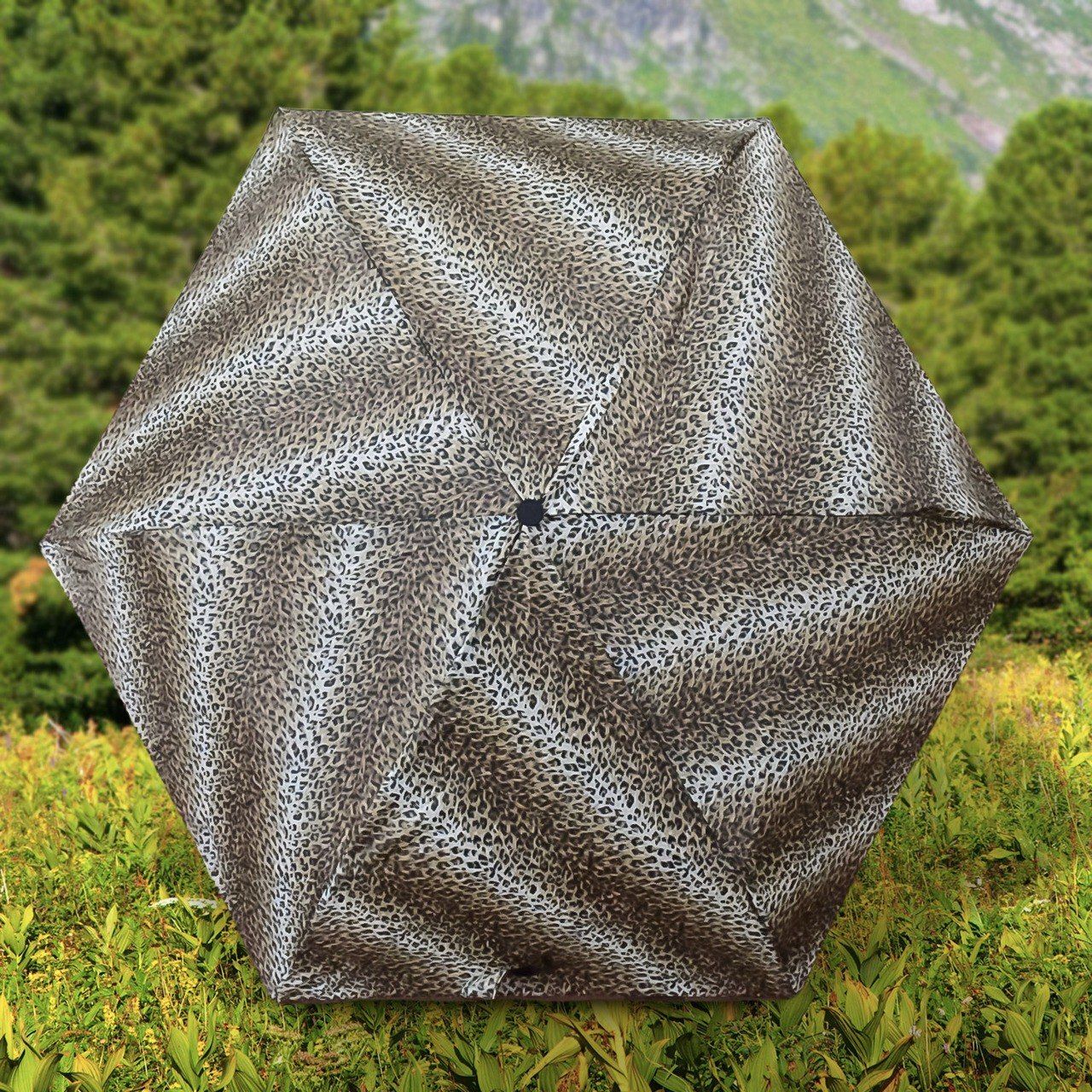 Leopard Shape 3-Fold Umbrella