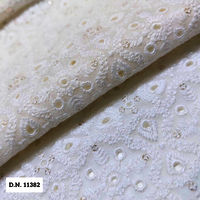 Madhav fashion schiffli material fabric