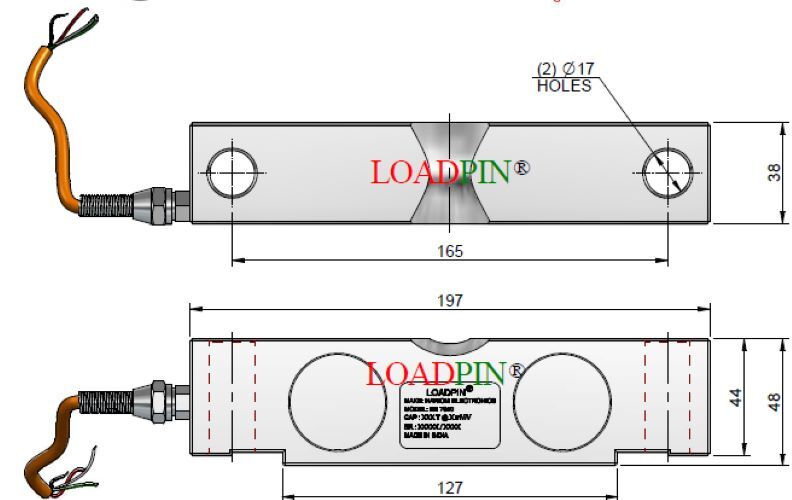 Double Ended Shear Beam Load Cell