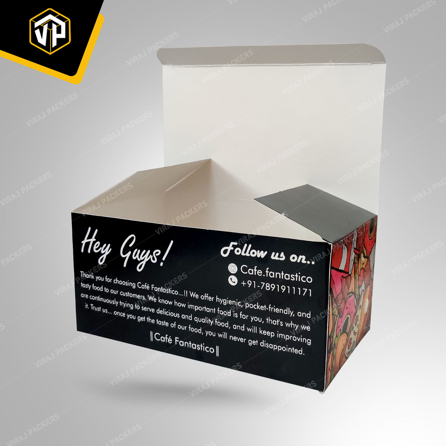 Chicken sandwich food snacks packaging boxes Manufacturer